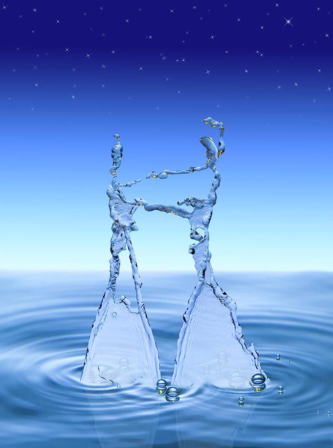 Water Dancers Photograph by Paul Rapson/science Photo Library