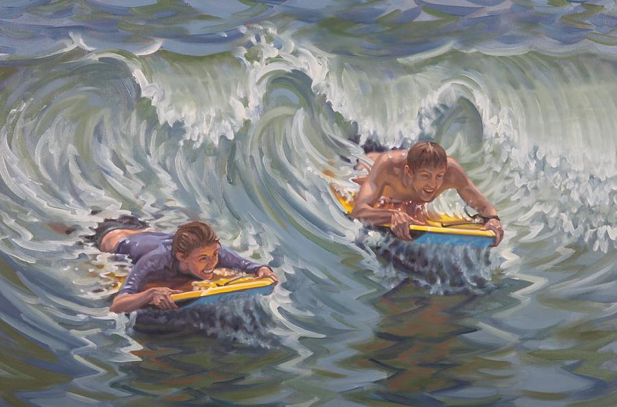 Water Date Painting by Gary M Long