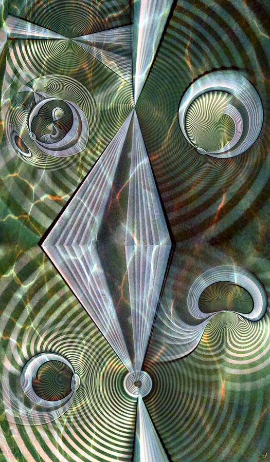 Water Distortion Digital Art by Ron Bissett | Fine Art America