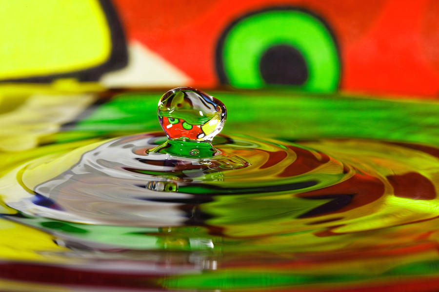 Water Drop Photograph by Peter Lakomy