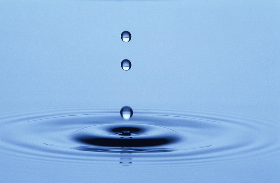 Water Drop Photograph by Phillip Hayson