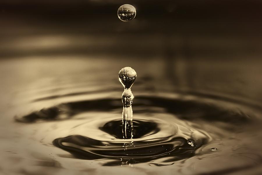 Water Drop Tower Photograph by Tim Hayes - Fine Art America