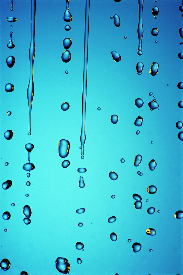Water Droplets Photograph by Adam Hart-davis/science Photo Library