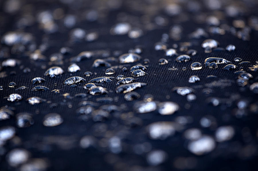 Water drops abstract Photograph by Modern Abstract