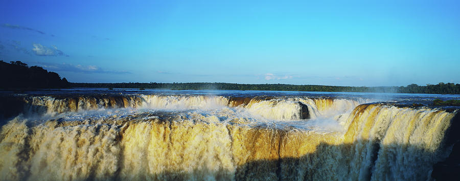 Water Falling From Cliffs, Iguazu Photograph by Panoramic Images