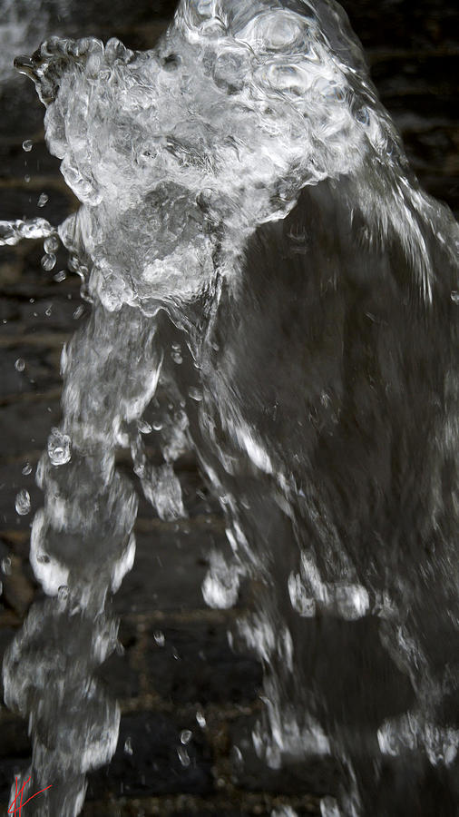 Colette Photograph - Water Flash Rapperswill Switzerland by Colette V Hera Guggenheim