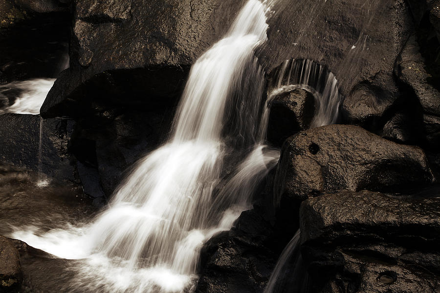 Water flow Photograph by Les Cunliffe