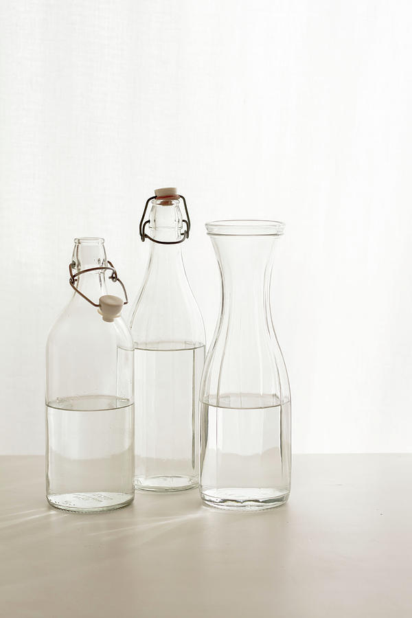 Water Glass Photograph by Renáta Dobránska Water Glass Photograph by Renáta Dobránska