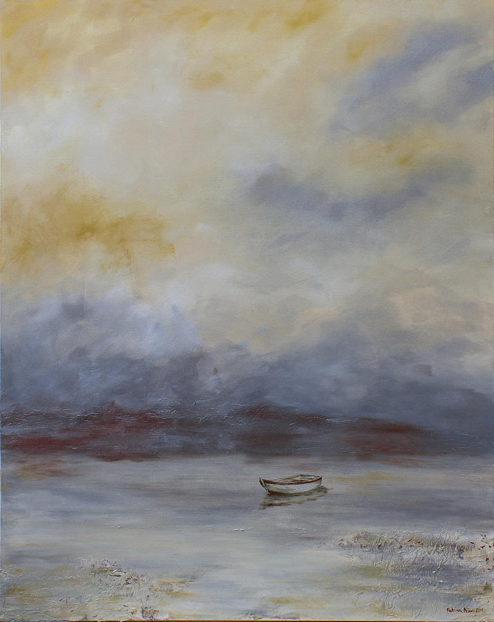 Landscape Painting - Solitude 2 by Katrina Nixon Landscape Painting - Solitude 2 by Katrina Nixon