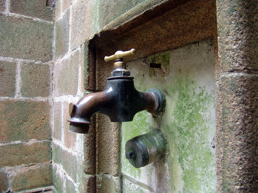 water in Monastery comes from this Photograph by Mieczyslaw Rudek