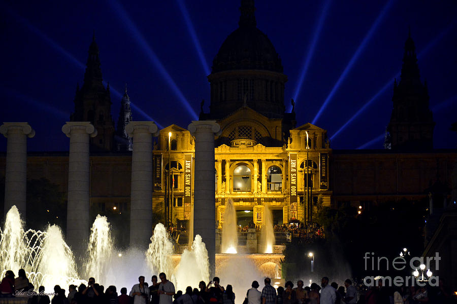 Water Light And Music In Barcelona 04 Photograph by Arik Baltinester