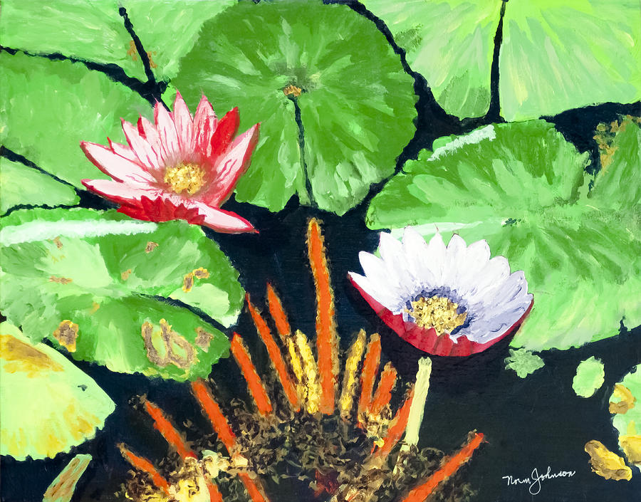 Water lilies картина кто нарисовал