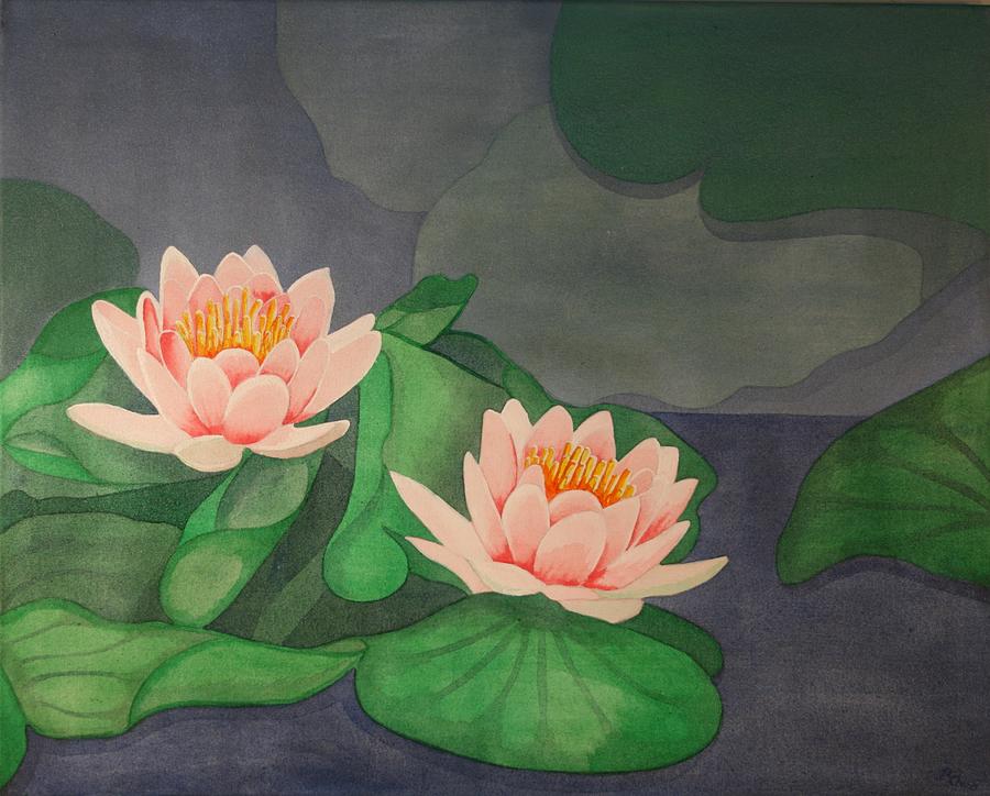 Water lilies Painting by Paul Amaranto