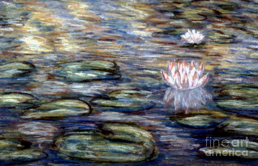 Water Lily Pastel by Patricia Tierney