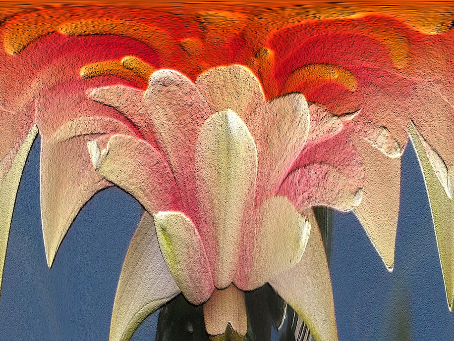 Water Lily Unleashed 3 Digital Art by Tim Allen