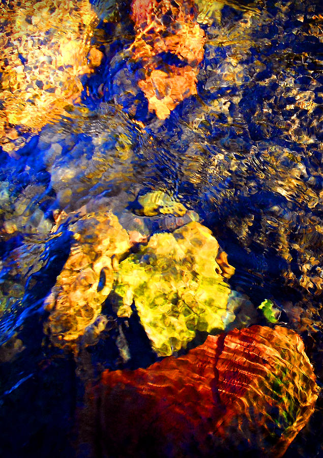 Nature Photograph - Water Painting 2 by Peter Cutler