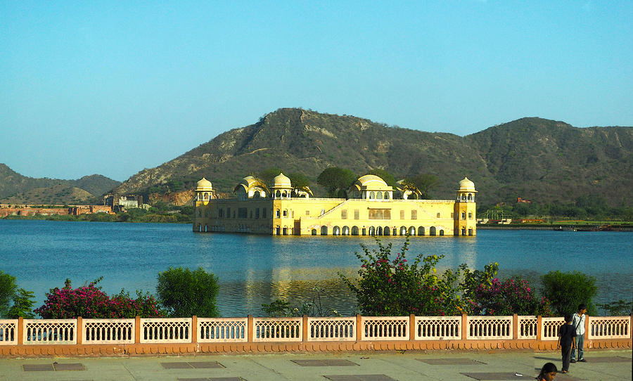 Water Palace in Jaipur Photograph by C H Apperson
