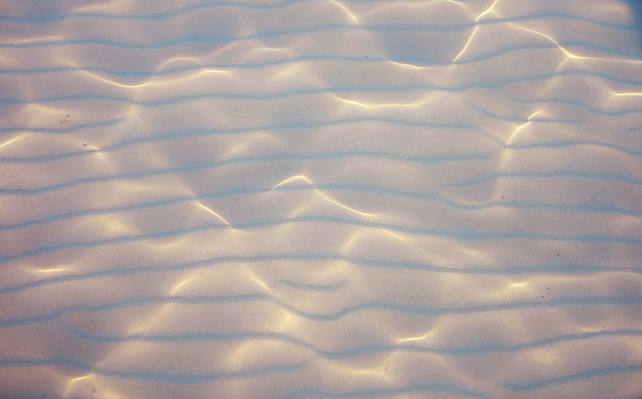 Water Patterns and Sunny Play Photograph by Jenny Rainbow
