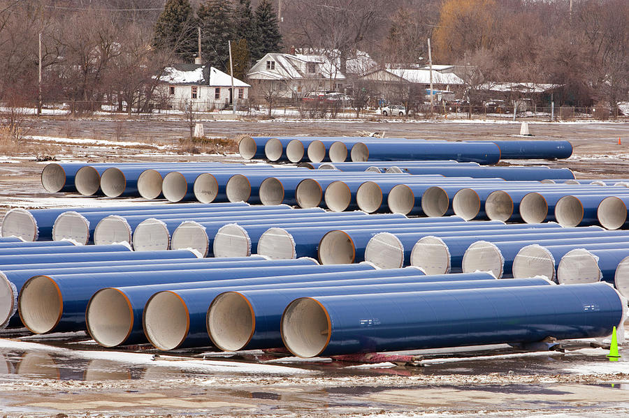 Water Pipe Construction Photograph by Science Photo Library Water Pipe Construction Photograph by Science Photo Library