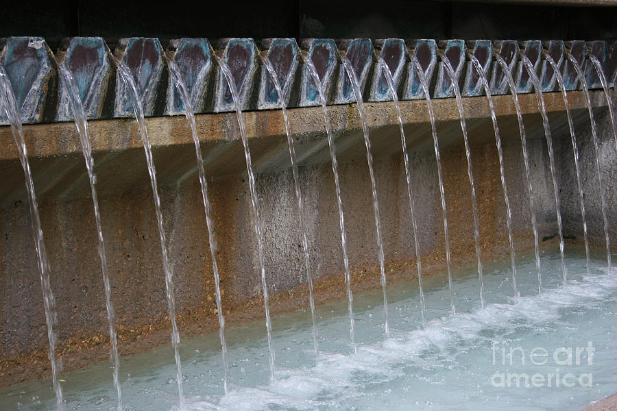 Water Play Fountain Photograph by Jeanette French