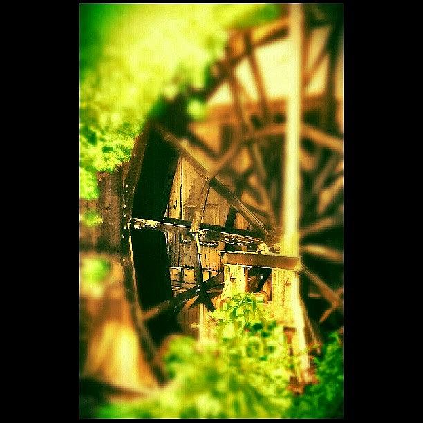 California Photograph - Water Powered Grist  Mill by Katrise Fraund