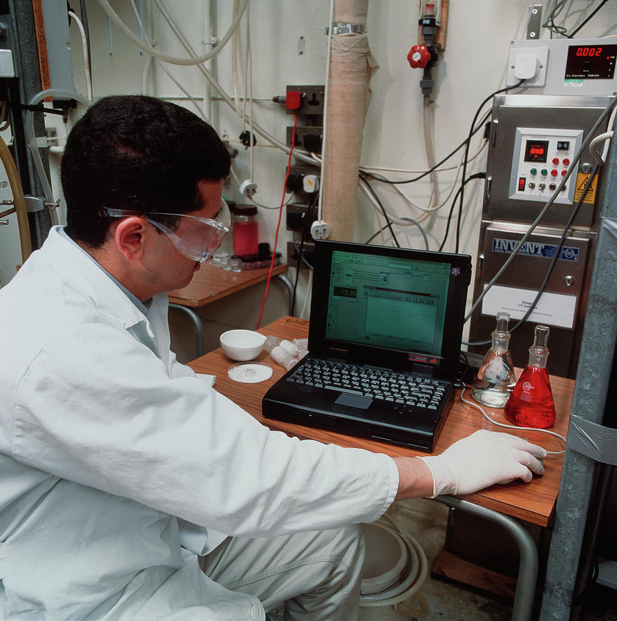 Water Purification Research Photograph by Jerry Mason/science Photo Library