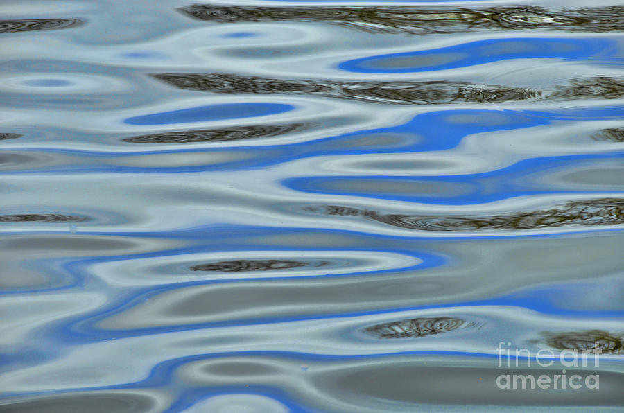 Nature Photograph - Water Reflections 2 by Allen Beatty