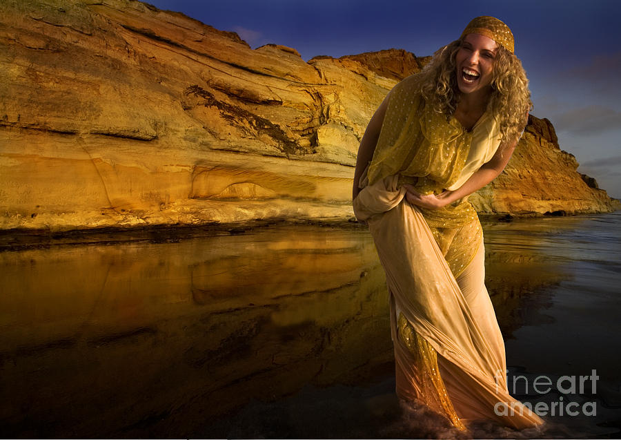Water robe Digital Art by Angelika Drake