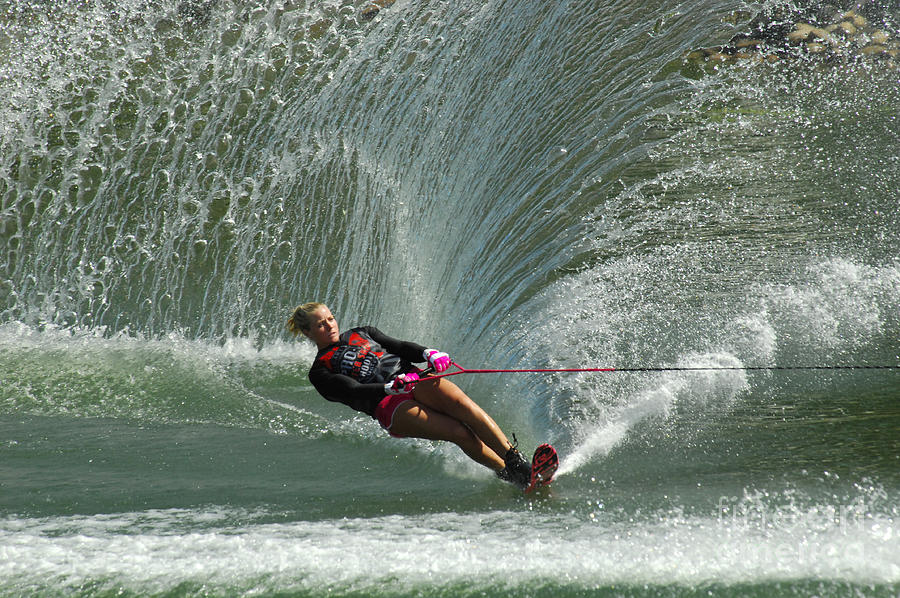 Water Skiing Magic of Water 27 Photograph by Bob Christopher