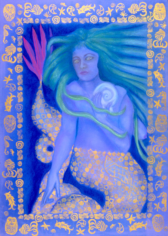 Madonna Mixed Media - Water Spirit by Diana Perfect