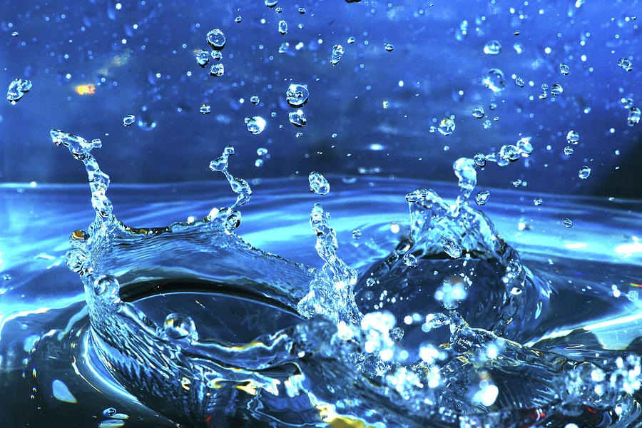 Water Splash Photograph by Copyright By Patricklee