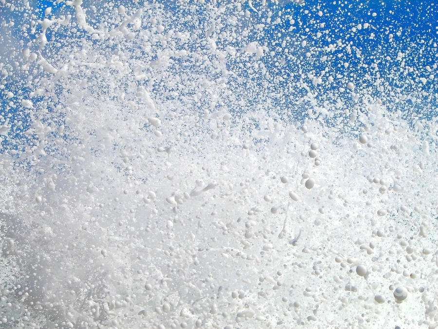 Water Splashing Over Blue Sky Photograph By Sylvie Bouchard Fine Art America 5422