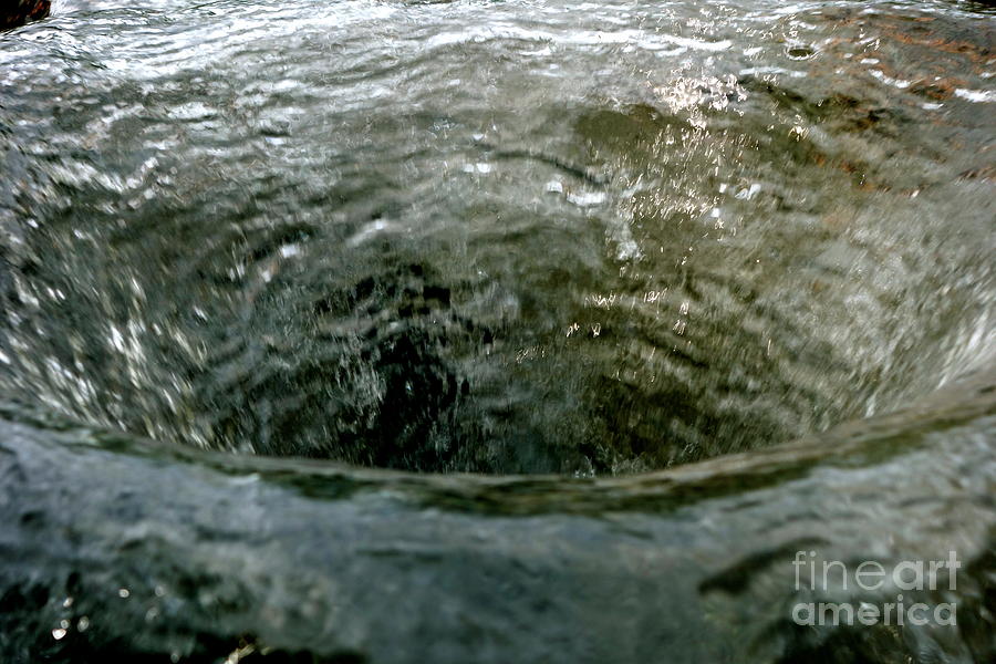 Water Spout 4 Photograph by Jacqueline Athmann