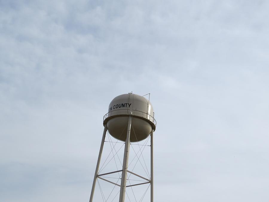 Dome Photograph - Water Tower by Aaron Martens