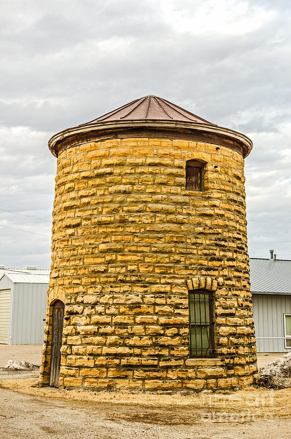 Water Tower and Jail Photograph by Sue Smith