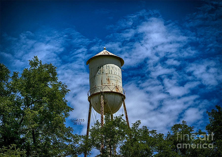 Water Tower Carson Virginia Photograph by Melissa Messick