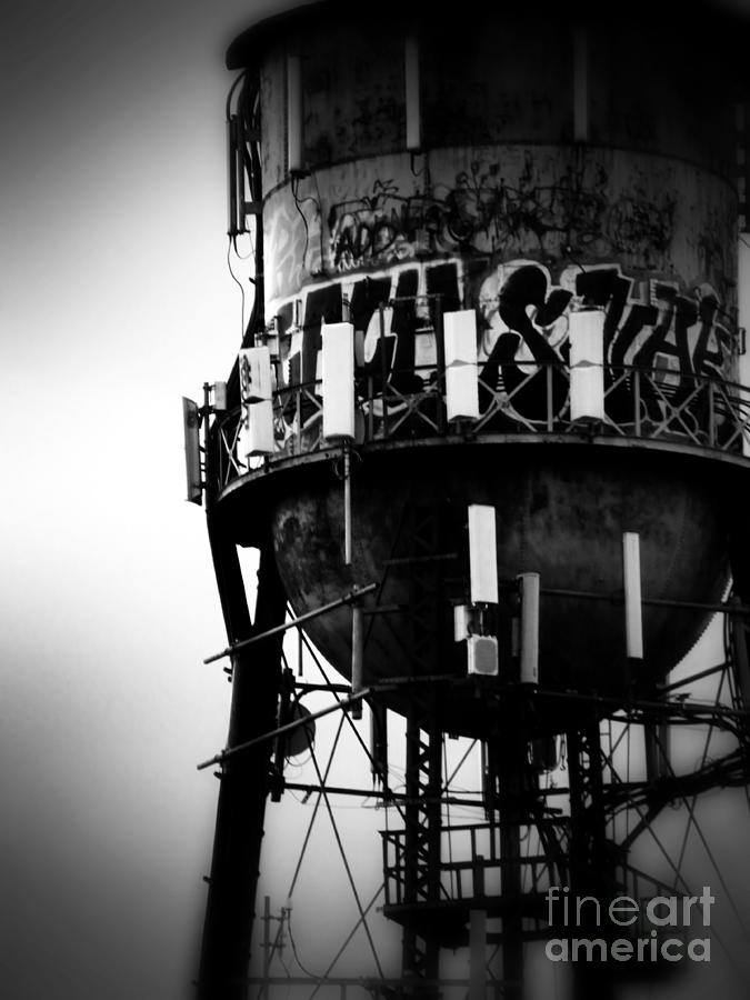 Water tower Photograph by Gerald Kloss