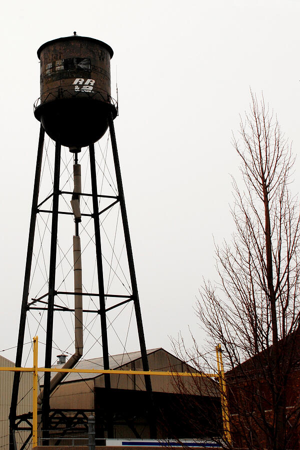Water Tower in River Rouge Photograph by Steve Tracy Fine Art America
