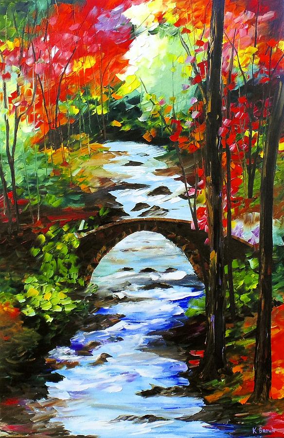 Water Under the Bridge Painting by Kevin  Brown