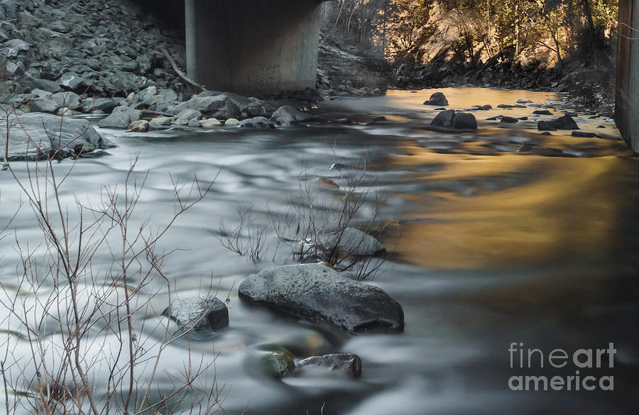 Water Under The Bridge Photograph by Mitch Shindelbower
