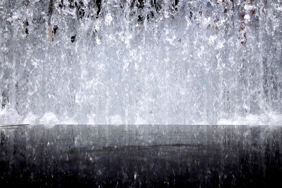 Water Wall Photograph by Valentino Visentini