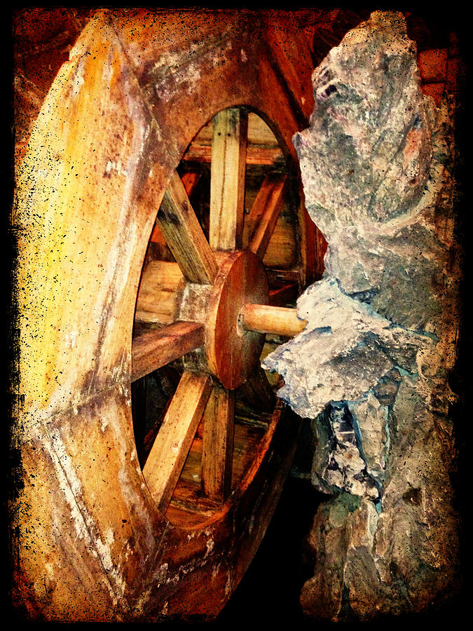 Water Wheel Photograph by Richard Reeve