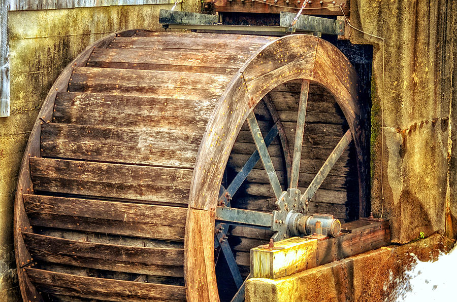 Water Wheel Photograph by Tricia Marchlik