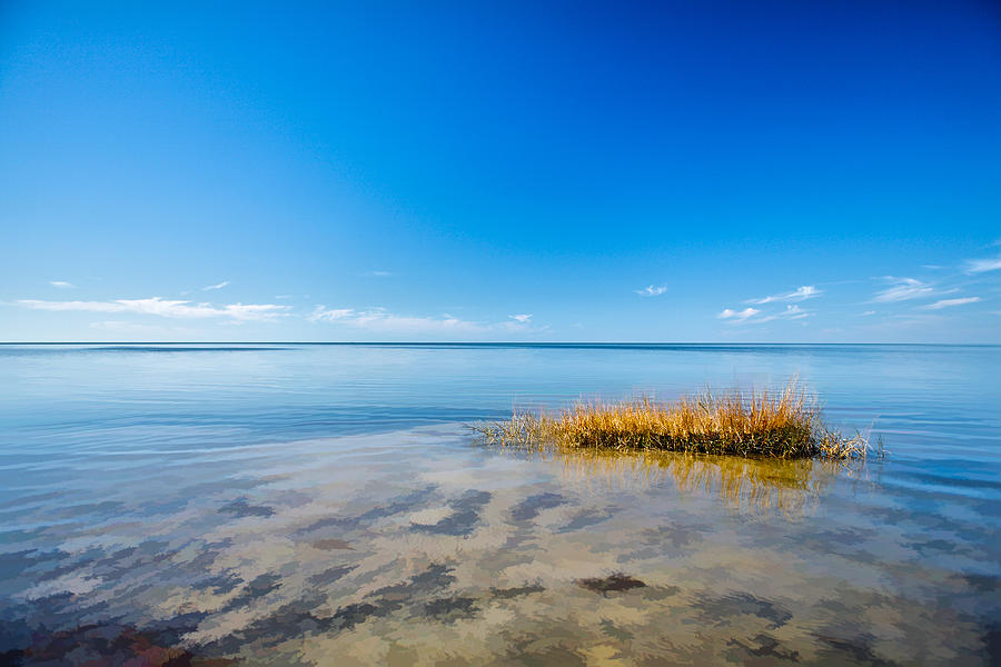 Landscape Photograph - Water World I - Outer Banks by Dan Carmichael