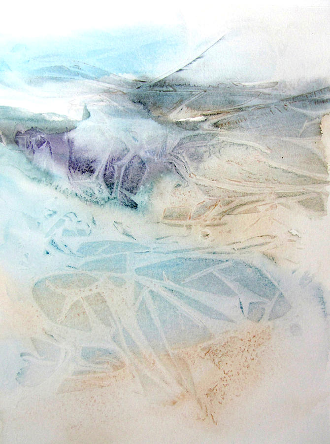 Water Worlds 1 Painting by Amanda Amend