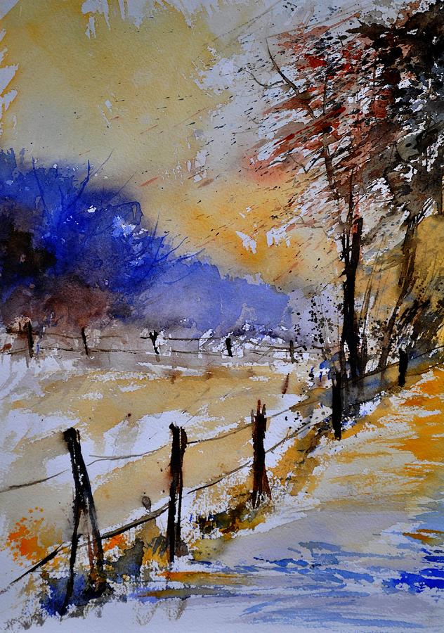 Watercolor 311017 Painting by Pol Ledent