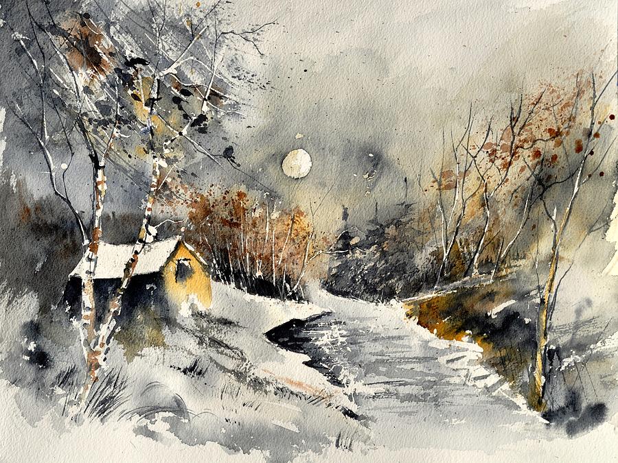 Watercolor 317001 Painting by Pol Ledent