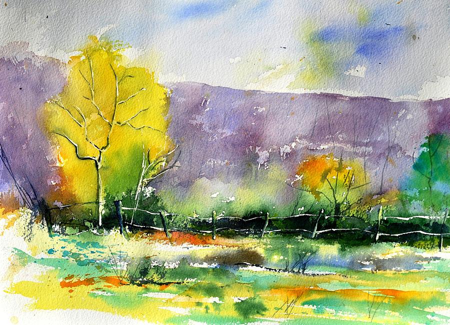 Watercolor 318022 Painting by Pol Ledent