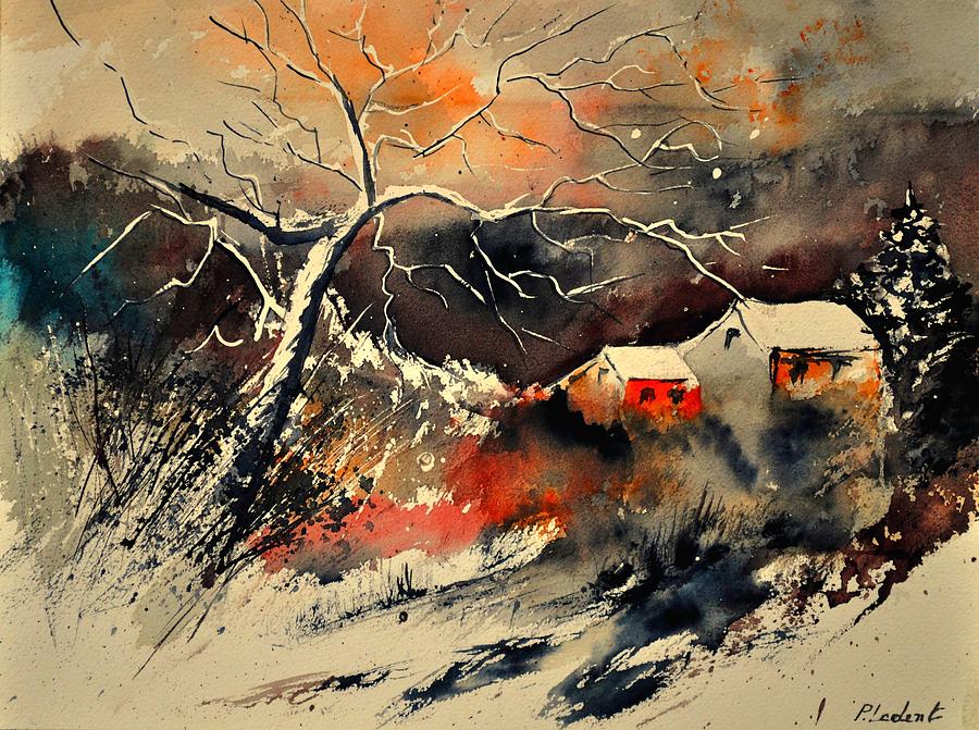 Watercolor 41116123 Painting by Pol Ledent
