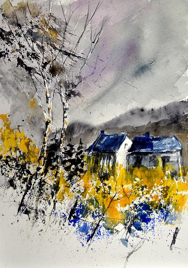 Watercolor 45315002 Painting by Pol Ledent